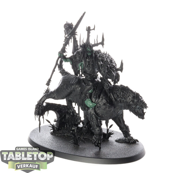 Orruk Warclans - Killaboss on Great Gnashtoof - grundiert