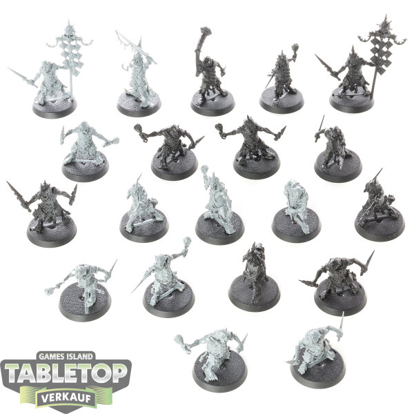 Orruk Warclans - 20x Hobgrot Slittaz - teilweise bemalt
