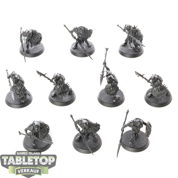 Orruk Warclans - 10x Gutrippaz - grundiert