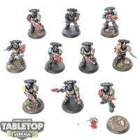 Deathwatch - 10x Intercessor Squad - teilweise bemalt
