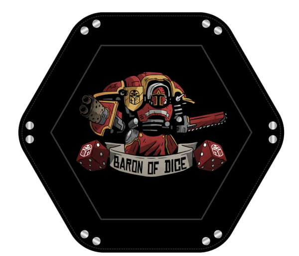 Baron of Dice - Premium Dice Trays - Imperial Helm