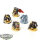 Space Wolves - 5x Wolf Guard Terminators klassisch - teilweise bemalt