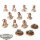 Necrons - 10x Necron Warriors - teilweise bemalt