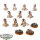 Necrons - 10x Necron Warriors - teilweise bemalt