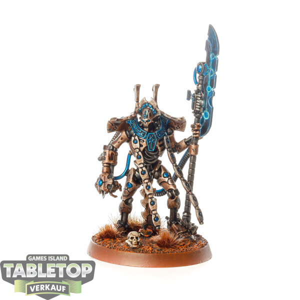 Necrons - Overlord with Tachyon Arrow - bemalt
