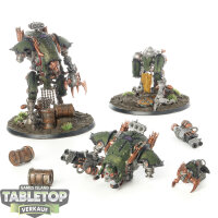 Chaos Knights - 2x War Dog Huntsmen - bemalt