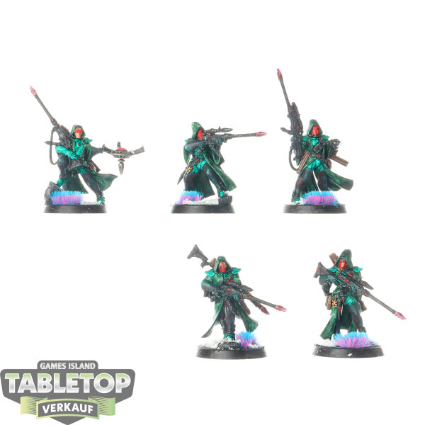 Aeldari - 5 Rangers - bemalt