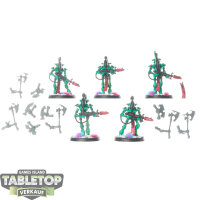 Aeldari - 5 Wraithguard - bemalt