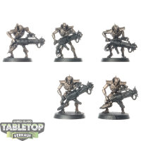 Necrons - 5 Immortals - teilweise bemalt