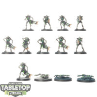 Necrons - 10 Necron Warriors - bemalt