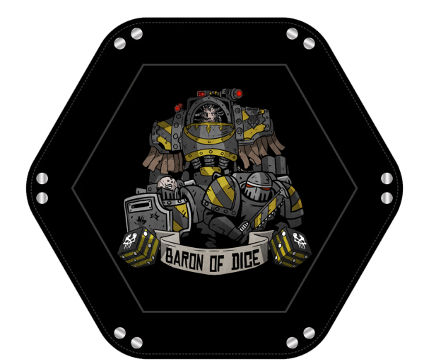 Baron of Dice - Premium Dice Trays - Steel Renegades