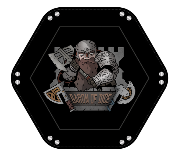 Baron of Dice - Premium Dice Trays - Sole Ring Collection - Dwarves