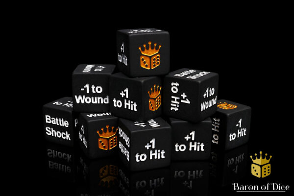 Baron of Dice - Battleshock and Counter Dice (10 Stück)
