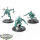 Flesh-eater Courts - 3 Crypt Haunter Courtier - teilweise bemalt
