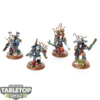 Chaos Space Marines - 4 Legionaries klassisch - bemalt