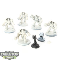 Dark Angels - 5 Terminator Squad - grundiert