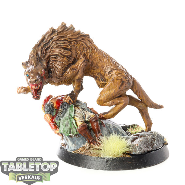 HdR Figuren - Böse - Wild Warg Chieftain - bemalt
