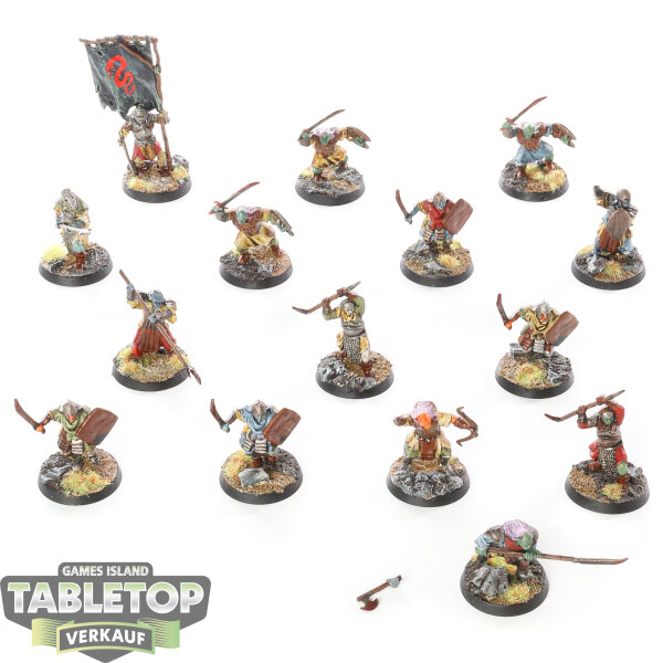 HdR Figuren - Böse - 15x Mordor™ Orcs - bemalt