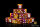 Baron of Dice - Dwarven Gold 16mm Square Corner Dice (25)
