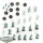 HdR Figuren - Gut - 20 Warriors of the Dead - teilweise bemalt