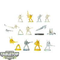 Aeldari - 10 Guardian Defenders - teilweise bemalt