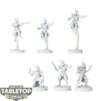 Galaktische Republik - 6 ARC Troopers - grundiert