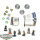 Galaktisches Imperium - 7x Snowtroopers - teilweise bemalt