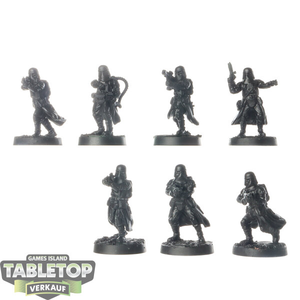 Galaktisches Imperium - 7x Snowtroopers - grundiert