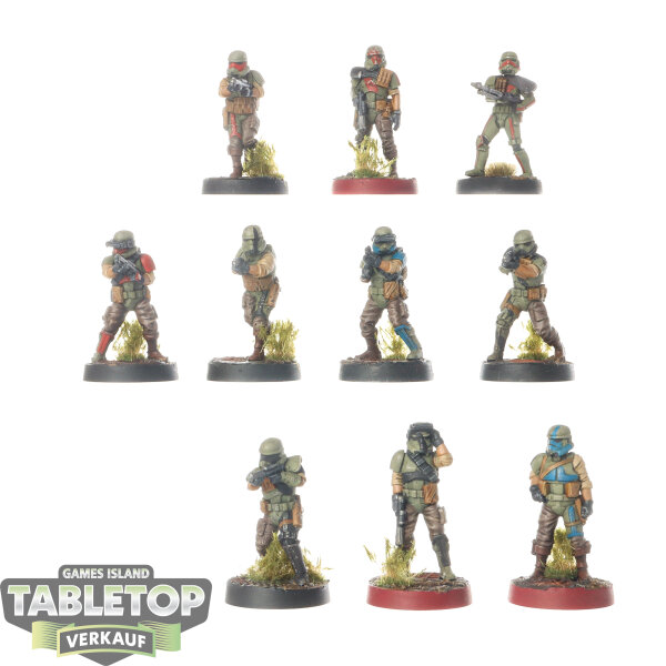 Miniaturen - 10 Stormtroopers - grundiert