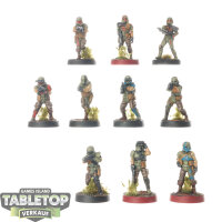 Miniaturen - 10 Stormtroopers - grundiert