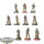 Miniaturen - 10 Stormtroopers - grundiert