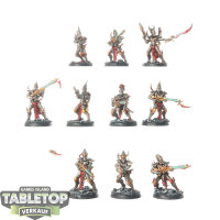 Drukhari - 10 Kabalite Warriors - bemalt