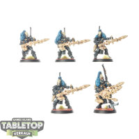 Aeldari - 5 Dark Reapers - bemalt