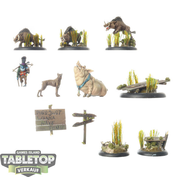 Malifaux - Ulix Core Box - gut bemalt