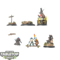 Malifaux - 4 Copycats - gut bemalt