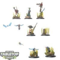 Malifaux - 3 Good Ol Boys & Skeeters - gut bemalt