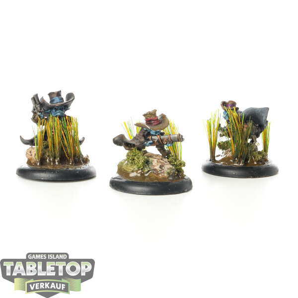 Malifaux - 3 Gremlins - gut bemalt