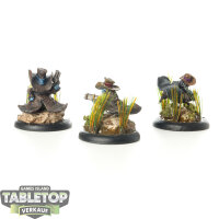 Malifaux - 3 Gremlins - gut bemalt
