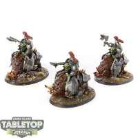 Orruk Warclans - 3 Gore-gruntas - bemalt