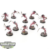 Nighthaunt - 10 Dreadscythe Harridans - bemalt