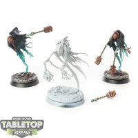Nighthaunt - 3 Spirit Torment and Chainghasts - bemalt