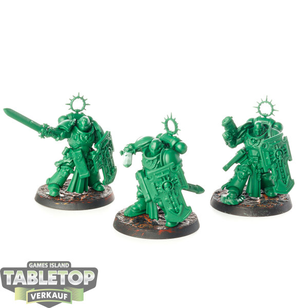 Space Marines - 3x Bladeguard Veteran Squad - unbemalt