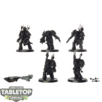 Chaos Space Marines - 5x Chaos Terminator Squad -...