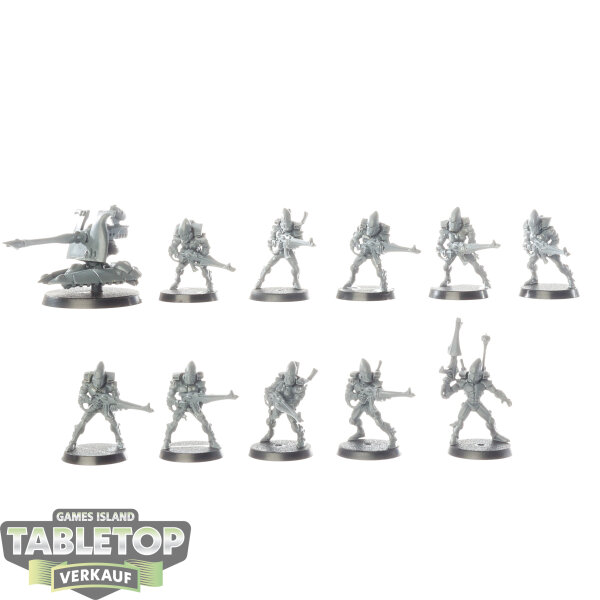 Aeldari - 10x Guardian Defenders - unbemalt