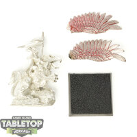 Warhammer Fantasy - Warmaster - Empire Hero on Griffon -...