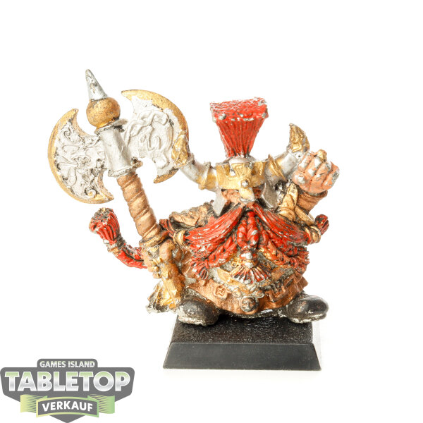 Dwarfen Mountain Holds - Ungrim Ironfist the Slayer King klassisch - bemalt