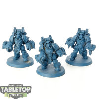 Space Wolves - 3x Aggressor Squad - grundiert