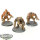 Miniaturen - 3x Infinite Legions - Armored Rat Brutes - bemalt