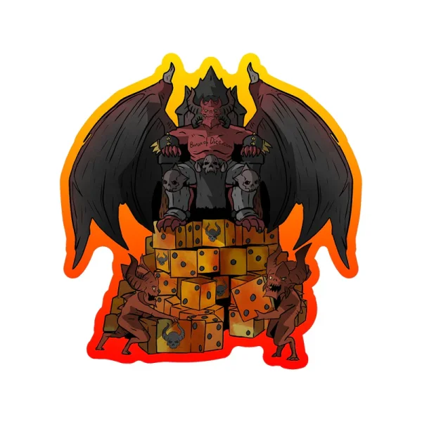 Baron of Dice - Premium Vinyl Stickers - Dice For The Dice Throne