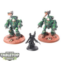 Adeptus Mechanicus - 2 Kastelan Robots - bemalt